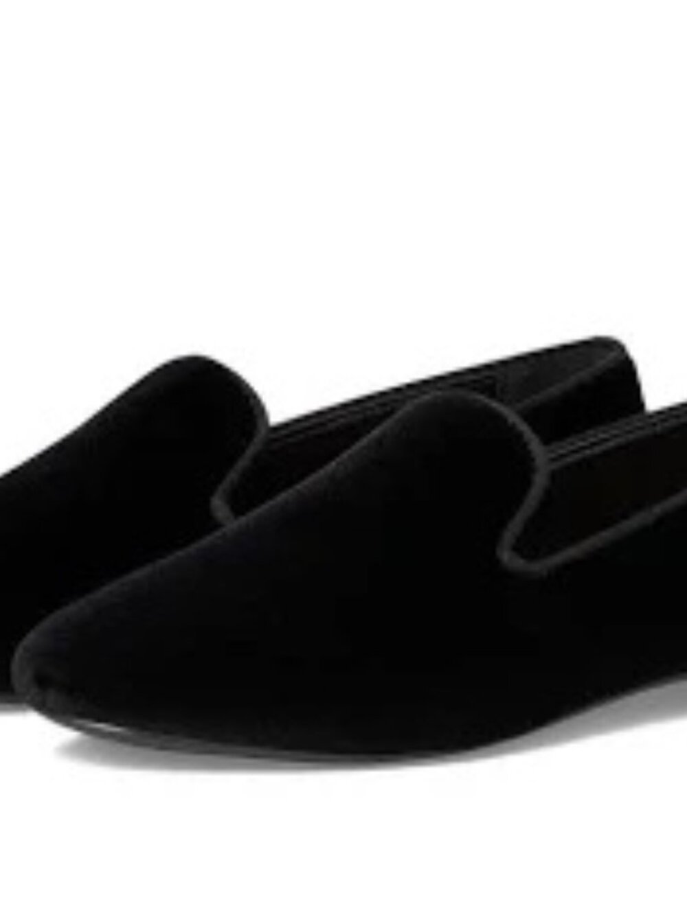 Birdies The Starling Black Velvet Loafer Flats Size 9.5
